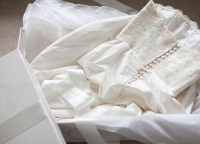 بهترین روش های شستن و نگهداری لباس عروس در خانه