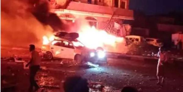 انفجار مهیب در نزدیکی فرودگاه عدن یمن؛ 4 نفر کشته شدند