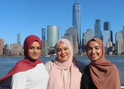 سه تیستر زن در جستجوی غذا های حلال نیویورک